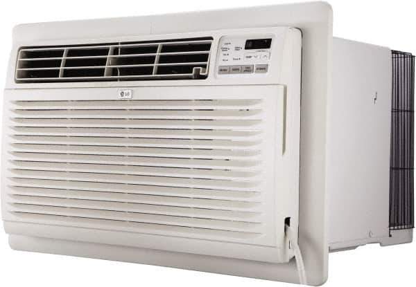 LG Electronics - 10000 BTU, 208/230 Volt Thru-the-Wall Air Conditioner - 4.6 Amp Rating, 24" Wide x 20-1/16" Deep x 14" High - Eagle Tool & Supply