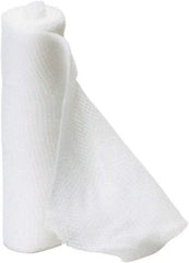 Medique - 4" Wide, General Purpose Non-Sterile Gauze Bandage - White, Cotton Bandage - Eagle Tool & Supply