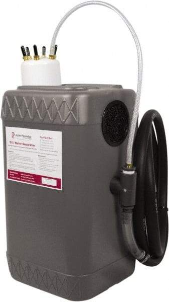 PRO-SOURCE - Air Compressor Condensate Management Filter - 1/4" Hose Barb, 200 psi, Gravity & Displacement Drain - Eagle Tool & Supply