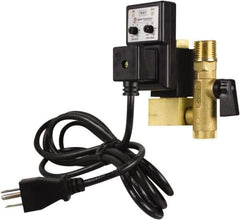 PRO-SOURCE - 1/4" Inlet, Electronic Condensate Drain Valve - 1/4" NPT Outlet, 1.5 to 300 psi - Eagle Tool & Supply