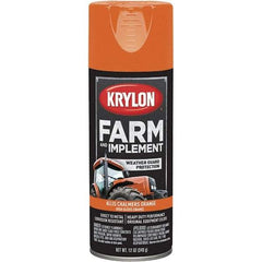 Krylon - Orange (Allis Chalmers), 12 oz Net Fill, Gloss, Farm & Equipment Spray Paint - 12 oz Container, Use on Equipment - Eagle Tool & Supply