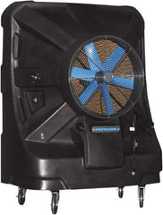 PortaCool - 24" Blade, 55 Gal Capacity, 0.7 hp, 9,000 CFM Evaporative Cooler - 9 Amp Rating, 110 Volts, Infinitely Variable Speed - Eagle Tool & Supply