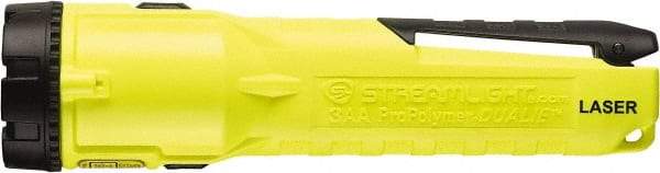 Streamlight - White LED Bulb, 150 Lumens, Industrial/Tactical Flashlight - Yellow Polycarbonate Body, 3 AA Alkaline Batteries Included - Eagle Tool & Supply