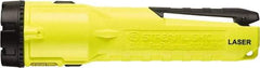 Streamlight - White LED Bulb, 150 Lumens, Industrial/Tactical Flashlight - Yellow Polycarbonate Body, 3 AA Alkaline Batteries Included - Eagle Tool & Supply