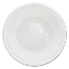 DART - Paper & Plastic Cups, Plates, Bowls & Utensils; Breakroom Accessory Type: Bowls ; Breakroom Accessory Description: Dinnerware-Bowl; Plastic ; Color: White - Exact Industrial Supply