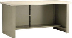 Rousseau Metal - 60 Wide x 30" Deep x 30" High, Plastic Laminate Workbench - Fixed Legs - Eagle Tool & Supply