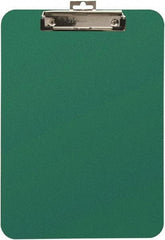 Baum/Gartens - 11 Inch Long x 8-1/2 Inch Wide, Clip Board - Green - Eagle Tool & Supply