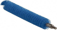 Vikan - 0.8" Diam Polyester Tube Brush - 7-1/2" OAL, 7" Head Length, Stainless Steel Handle - Eagle Tool & Supply