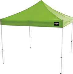 Allegro - Manhole Equipment & Accessories Type: Hi-Viz Green Utility Canopy Shelter - Eagle Tool & Supply