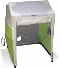 Allegro - Manhole Equipment & Accessories Type: Deluxe Work Tent, 8 d x 8 w x 7-1/2 h, 1 Door - Eagle Tool & Supply