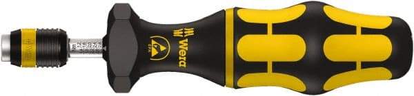 Wera - 1 Piece, 0.3 to 1 N/m, Adjustable Torque Limiting Screwdriver - 1/4" Drive - Eagle Tool & Supply