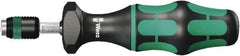 Wera - 1 Piece, 0.9 to 1.5 N/m, Adjustable Torque Limiting Screwdriver - 0.025" Drive - Eagle Tool & Supply