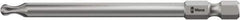 Wera - T40 Torx Bit - 1/4" Hex Drive, 3-1/2" OAL - Eagle Tool & Supply