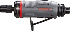 Proto - 1/4" Collet, Straight Handle, Straight Air Die Grinder - 30,000 RPM, Rear Exhaust, 2.7 CFM, 0.3 hp, 90 psi, 1/4" Inlet - Eagle Tool & Supply