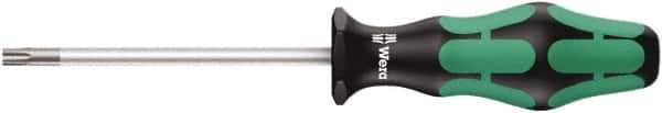 Wera - T27 Torx Driver - 300mm Blade Length, Ergonomic Handle - Eagle Tool & Supply