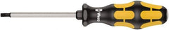 Wera - T27 Torx Driver - 125mm Blade Length, Ergonomic Handle - Eagle Tool & Supply