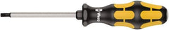 Wera - T20 Torx Driver - 90mm Blade Length, Ergonomic Handle - Eagle Tool & Supply