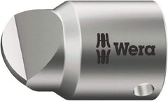 Wera - 1/4" Drive, #4 Point, Standard Slotted Screwdriver Socket - #4 Point - Eagle Tool & Supply