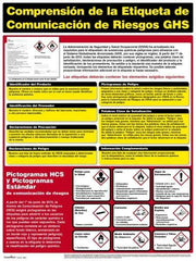 ComplyRight - Regulatory Compliance General Safety & Accident Prevention Training Kit - Spanish, 18" Wide x 24" High - Eagle Tool & Supply