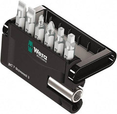 Wera - Posidriv Bit Set - 1/4" Drive - Eagle Tool & Supply