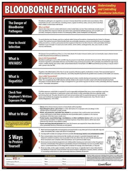 ComplyRight - Regulatory Compliance General Safety & Accident Prevention Training Kit - English, 18" Wide x 24" High - Eagle Tool & Supply