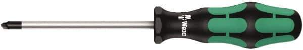 Wera - 3-1/8" Blade Length Tri-Point Screwdriver - Eagle Tool & Supply