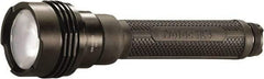 Streamlight - White LED Bulb, 2,200 Lumens, Industrial/Tactical Flashlight - Black Aluminum Body, 4 CR123A Lithium Batteries Included - Eagle Tool & Supply