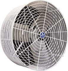 Schaefer Ventilation Equipment - 24" Blade, 1/2 hp, 7,750 CFM, Industrial Circulation Fan - Ceiling Mount, 1 Speed - Eagle Tool & Supply