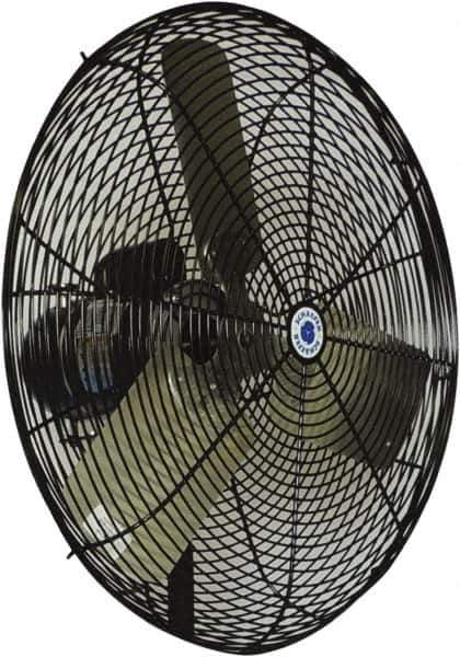 Schaefer Ventilation Equipment - 30" Blade, 1/2 hp, 8,500 & 9,600 CFM, Oscillating Industrial Circulation Fan - Fan Head Only, 2 Speed - Eagle Tool & Supply