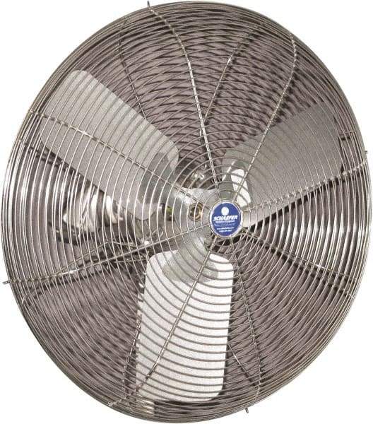 Schaefer Ventilation Equipment - 30" Blade, 1/2 hp, 10,440 CFM, Industrial Circulation Fan - Fan Head Only, 1 Speed - Eagle Tool & Supply