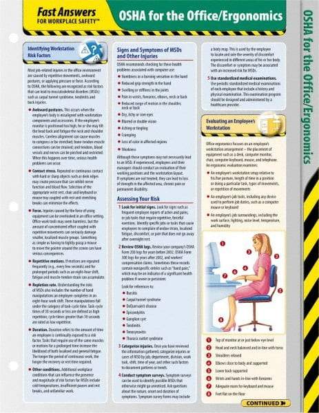 ComplyRight - Regulatory Compliance Hazmat, Spill Control & Right to Know Training Kit - English, 11" Wide x 17" High - Eagle Tool & Supply