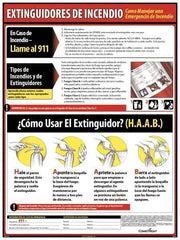 ComplyRight - Regulatory Compliance General Safety & Accident Prevention Training Kit - Spanish, 18" Wide x 24" High - Eagle Tool & Supply