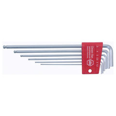 6PC SET BALL END HEX L KEY METRIC - Eagle Tool & Supply
