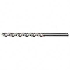 #20 RHS / RHC HSS 118 Degree Radial Point Fast Spiral Taper Length Drill - Bright - Eagle Tool & Supply