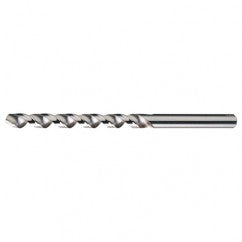 #46 RHS / RHC HSS 118 Degree Radial Point Fast Spiral Taper Length Drill - Bright - Eagle Tool & Supply