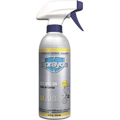 Sprayon - Sprayon, 14 oz Bottle Cutting Fluid - Straight Oil, For Drilling, Cutting, Threading, Sawing, Reaming, Broaching, Grinding - Eagle Tool & Supply