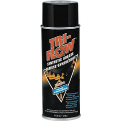 Tri-Flow - 11.25 oz Aerosol Synthetic High Temperature Grease - Translucent White, Food Grade & High Temperature, 400°F Max Temp, - Eagle Tool & Supply