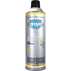 Sprayon - 13.75 oz Aerosol Aluminum General Purpose Grease - Red, 480°F Max Temp, NLGIG 2, - Eagle Tool & Supply