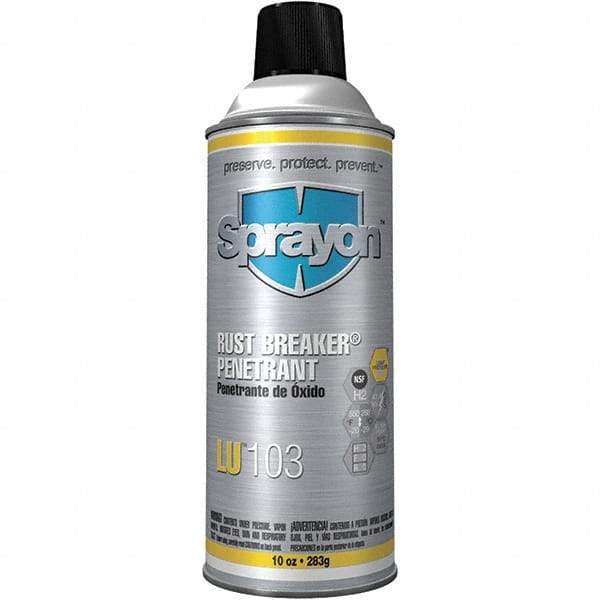 Sprayon - 14 oz Rust Solvent/Penetrant - Comes in Can - Eagle Tool & Supply