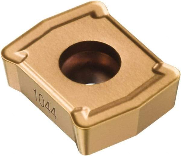 Sandvik Coromant - 8813 53 Grade 1044 Carbide Indexable Drill Insert - TiAlN Finish, Rectangle, 7/32" Inscribed Circle - Eagle Tool & Supply