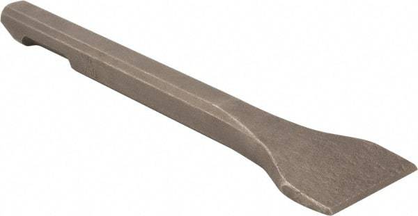 Ingersoll-Rand - 1" Head Width, 7" OAL, 0.78" Shank Diam, Scaling Chisel - CP Shank, Steel - Eagle Tool & Supply