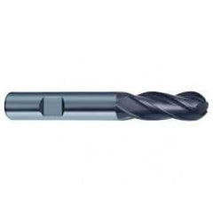 10mm Dia. - 72mm OAL 4 FL Variable Helix Nano-A Carbide Ball Nose End Mill - Eagle Tool & Supply