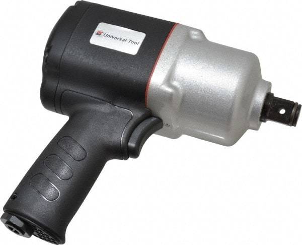 Universal Tool - 3/4" Drive, 6,000 RPM, 1,200 Ft/Lb Torque Impact Wrench/Ratchet - Pistol Grip Handle, 1,000 IPM, 10 CFM, 90 psi, 3/8" NPT Inlet - Eagle Tool & Supply