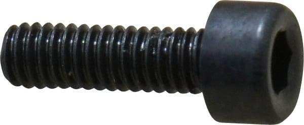 Holo-Krome - M2.5x0.45 Metric Coarse Hex Socket Drive, Socket Cap Screw - Grade 12.9 Alloy Steel, Black Oxide Finish, Fully Threaded, 8mm Length Under Head - Eagle Tool & Supply