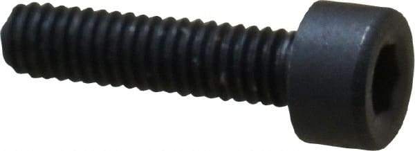 Holo-Krome - M2.5x0.45 Metric Coarse Hex Socket Drive, Socket Cap Screw - Grade 12.9 Alloy Steel, Black Oxide Finish, Fully Threaded, 10mm Length Under Head - Eagle Tool & Supply
