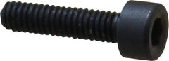 Holo-Krome - M2.5x0.45 Metric Coarse Hex Socket Drive, Socket Cap Screw - Grade 12.9 Alloy Steel, Black Oxide Finish, Fully Threaded, 10mm Length Under Head - Eagle Tool & Supply