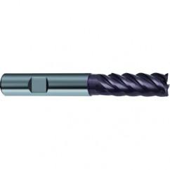 25mm Dia. - 121mm OAL - 5 FL Variable Helix Firex Carbide End Mill - Eagle Tool & Supply