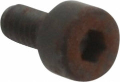 Holo-Krome - M2x0.40 Metric Coarse Hex Socket Drive, Socket Cap Screw - Grade 12.9 Alloy Steel, Black Oxide Finish, Fully Threaded, 4mm Length Under Head - Eagle Tool & Supply