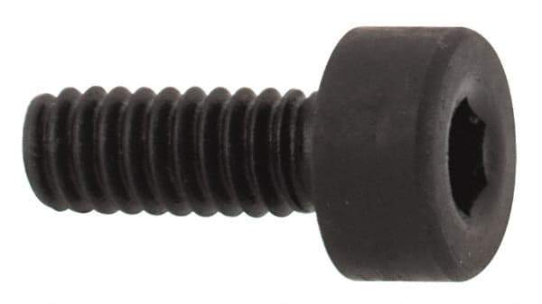 Holo-Krome - M2x0.40 Metric Coarse Hex Socket Drive, Socket Cap Screw - Grade 12.9 Alloy Steel, Black Oxide Finish, Fully Threaded, 5mm Length Under Head - Eagle Tool & Supply