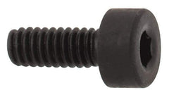 Holo-Krome - M2x0.40 Metric Coarse Hex Socket Drive, Socket Cap Screw - Grade 12.9 Alloy Steel, Black Oxide Finish, Fully Threaded, 5mm Length Under Head - Eagle Tool & Supply